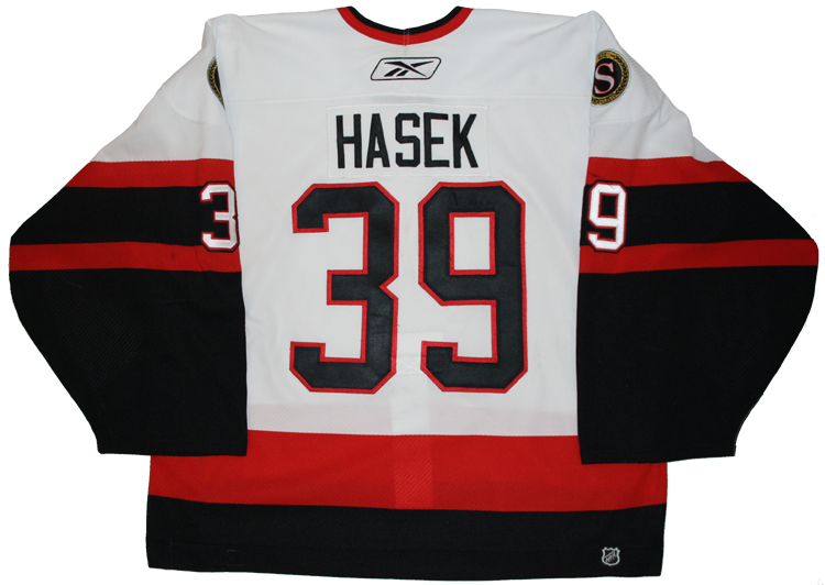 Lot Detail - Dominik Hasek's 1997 NHL All-Star Game Signed Eastern  Conference Game-Worn Jersey