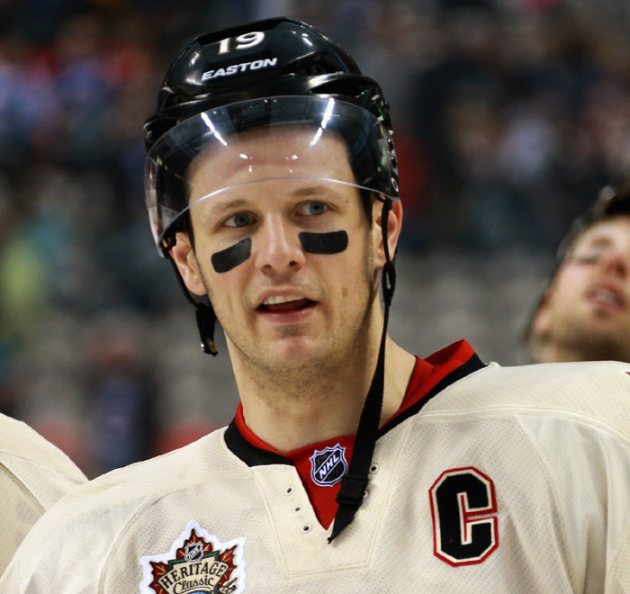 2013-14 Jason Spezza Ottawa Senators Game Worn Jersey - Ottawa