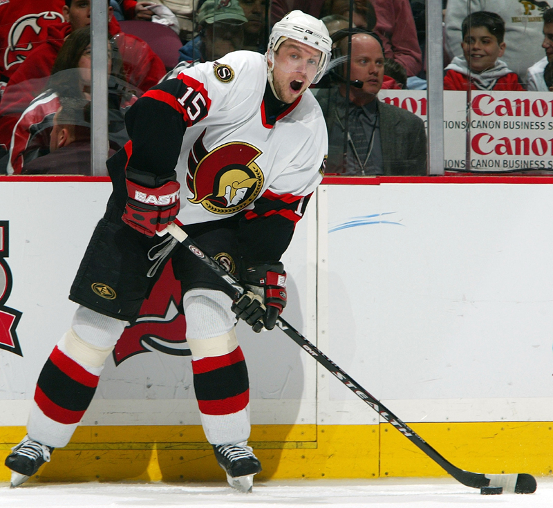 2006-07 Dany Heatley Game Worn Ottawa Senators Jersey. Hockey, Lot  #81478