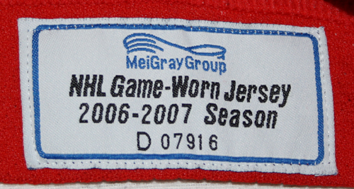 2006-07 Dany Heatley Game Worn Ottawa Senators Jersey. Hockey, Lot  #81478