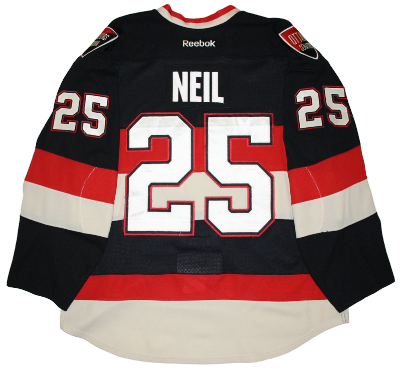Chris Neil's Jersey Is Getting Retired #ottawasenators #hockeyboys