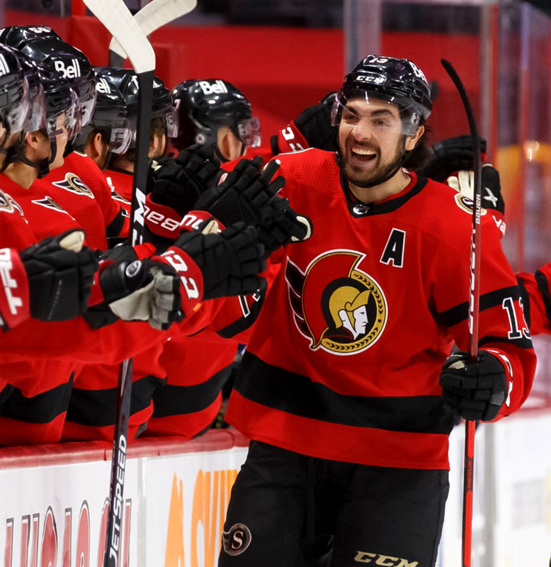 Nick Paul 2019-20 Game Worn Used Ottawa Senators Jersey - Military  Appreciation