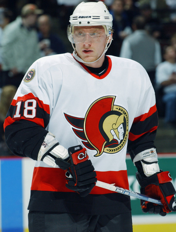 2002-03 Marian Hossa Ottawa Senators Game Used Gloves - Ottawa Senators ...